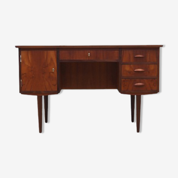 Bureau en teck, années 1970, design danois, fabriqué au Danemark