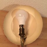 Vintage 50s red flexible desk lamp