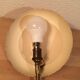 Lampe de bureau flexible rouge années 50 vintage