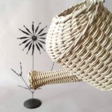 Miniature rattan watering can