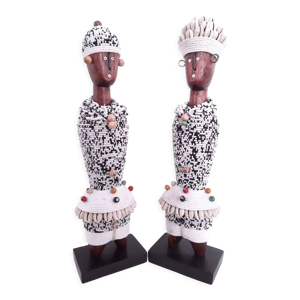 Couple de Poupées africaine Namji