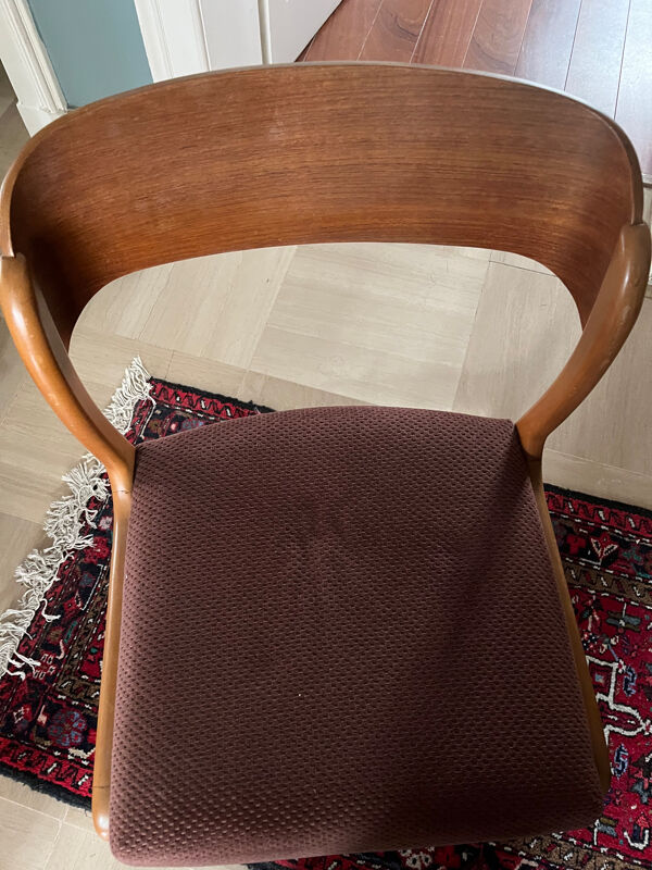 4 chaises traîneau Baumann