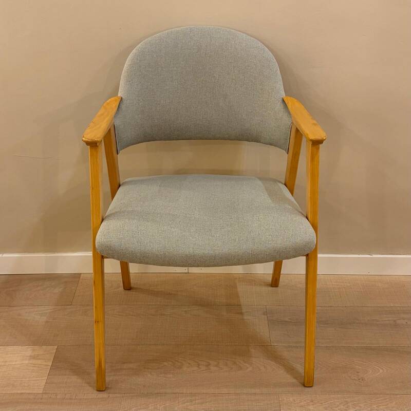 Spanish vintage mid-century armchair by Guilleumas, 1960s