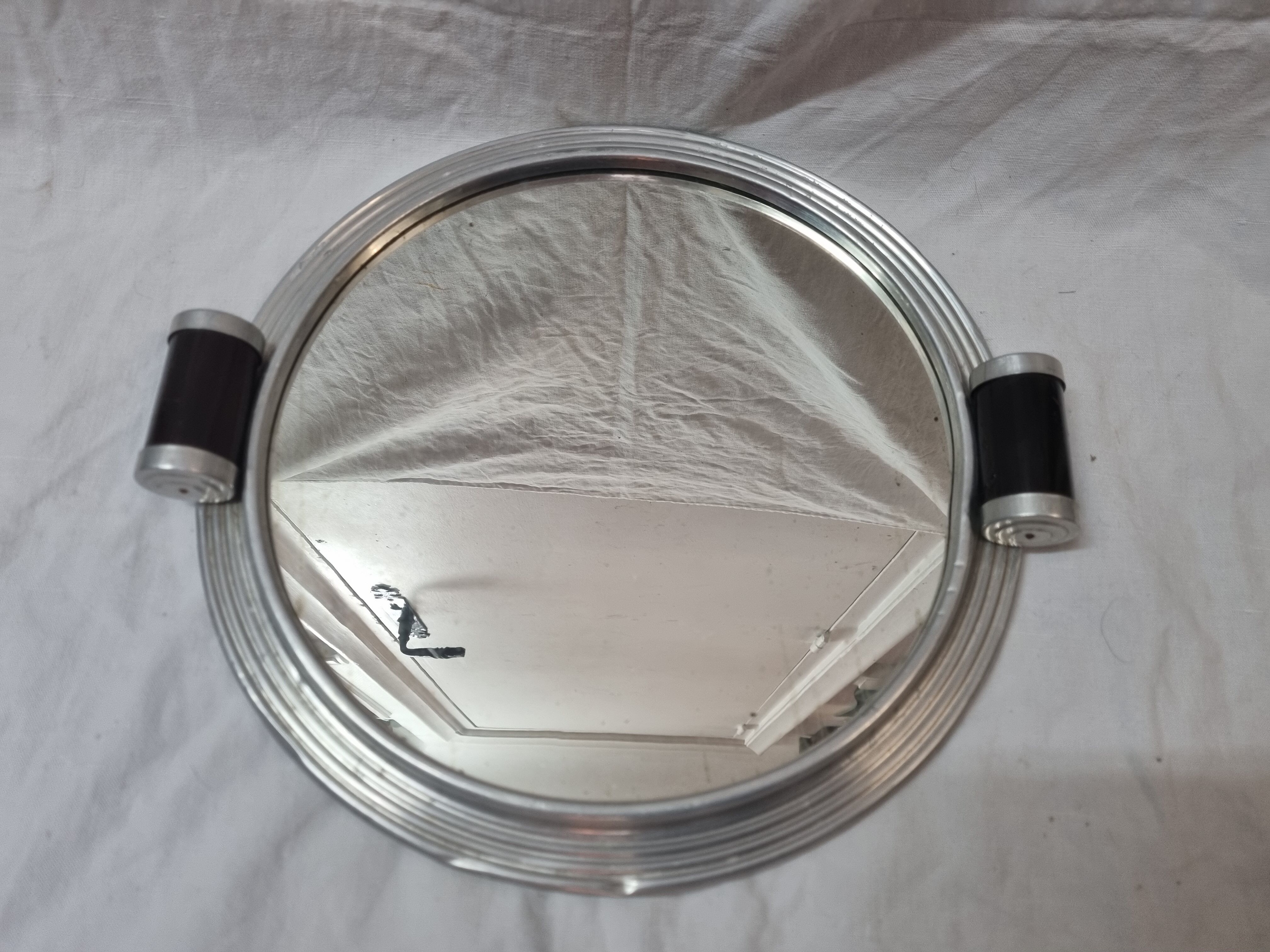 Art deco mirror top 31x33cm