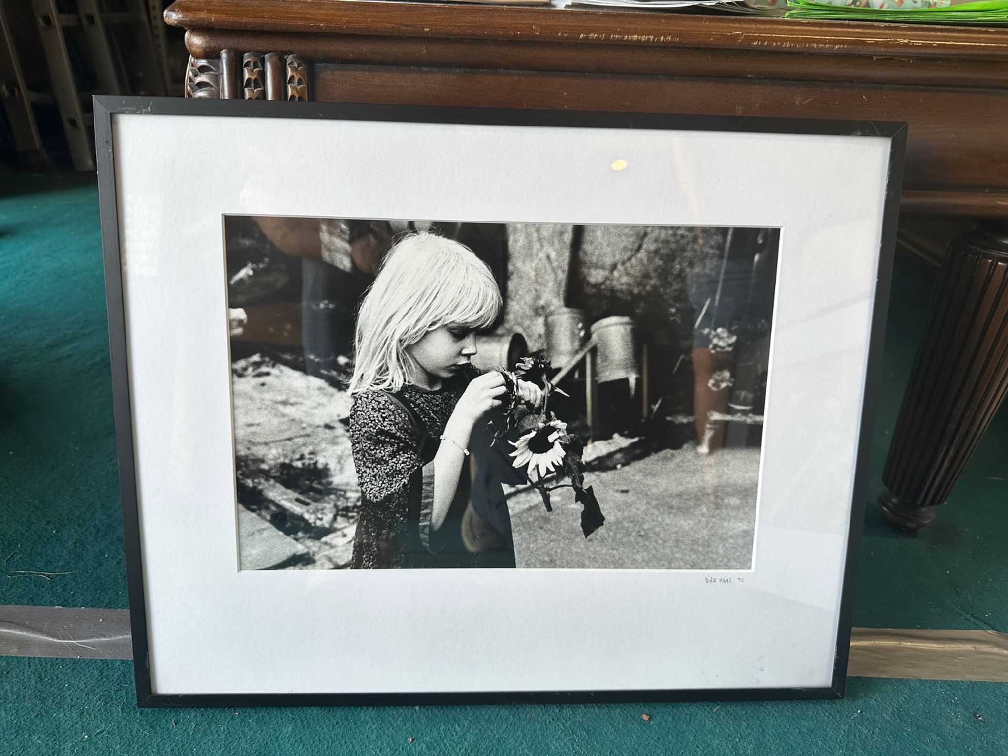 Photo signée Haas
