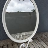 Enamelled cast iron hanger, circa 1950