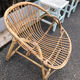 Fauteuil rotin vintage, 1960