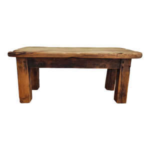 Table basse vintage brutaliste