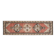 Orange Handmade Wool Turkish Vintage Oushak Runner Rug 94x324