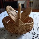 small wicker basket for child