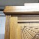 Art Deco oak sculpted wardrobe - Flemish workshop circa 1930