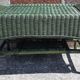 Salon de jardin complet en rotin. (Sofa, fauteuils x 2, table basse)