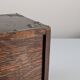 Victorian Oak Writing Cabinet with Automatic Tambour, 19th Century