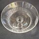 6 Baccarat coupes with small hollow stems