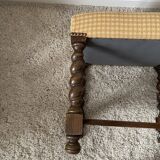 Stool with turned legs