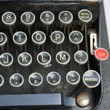 Old typewriter