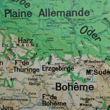 Carte scolaire ancienne n°27 de l'Allemagne-Pologne-Autriche - Armand Colin
