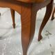 Vintage Louis XV style nesting tables in cherry wood