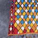 Tapis Marocain Boucherouite coloré - 107 x 191 cm