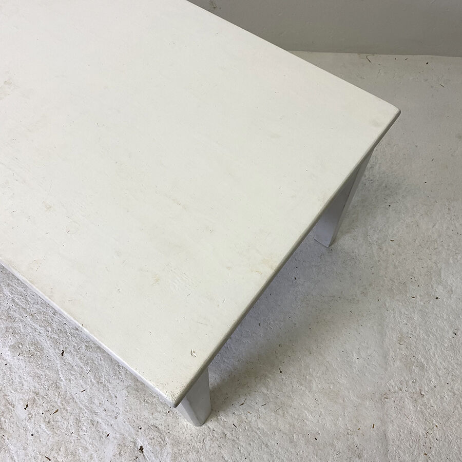 White coffee table