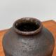 Brutalist vase from the mid-century German studio pottery by Gerhard Liebenthron, 1974.