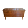 Walnut enfilade, dating from the 1960s