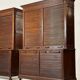 2 x oak filing cabinets ca. 1900