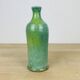 Vase bouteille céramique bleue