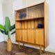 Bytomskie orion 1050b highboard en finition laque guitare