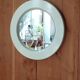 60s plastic mirror, 55 cm