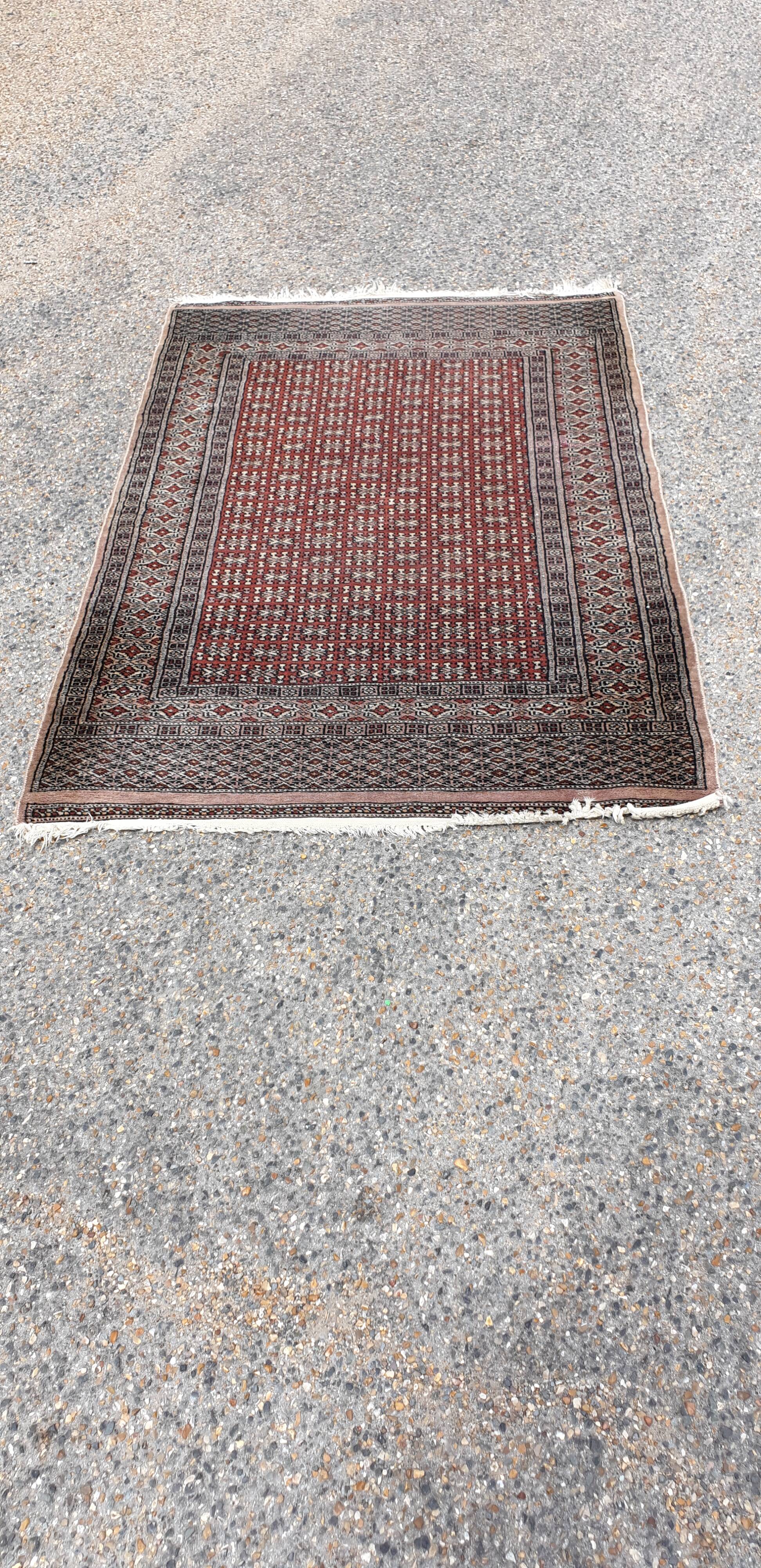 Oriental wool rug