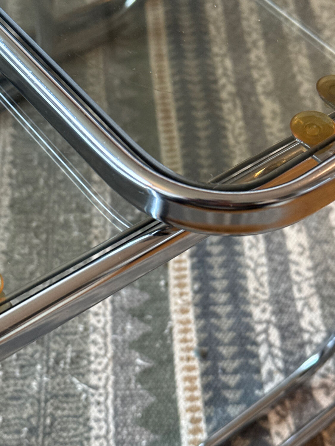 Vintage nesting tables from the 1970s.