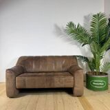 Canapé De Sede DS-44 en cuir de buffle marron – Suisse années 70