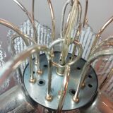 Ceiling lamp with Murano glass sheets
