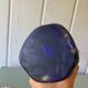 Murano style cobalt blue blown glass vase