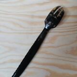 Vintage horn serving fork