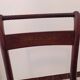 Table and chairs made of mahogany wood.