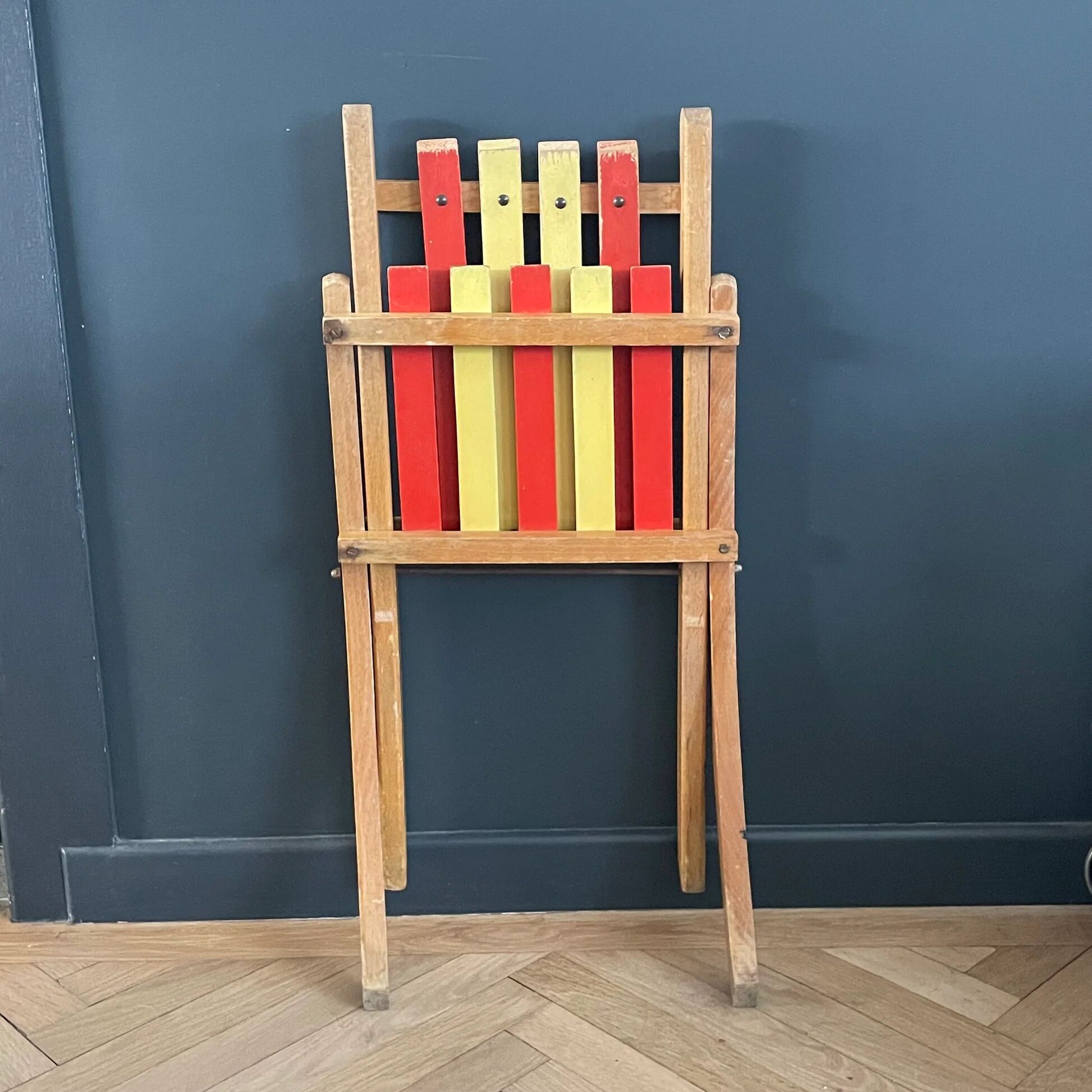 Chaise enfant pliante en bois