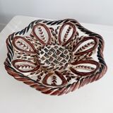 Fase Vallauris faience fruit basket