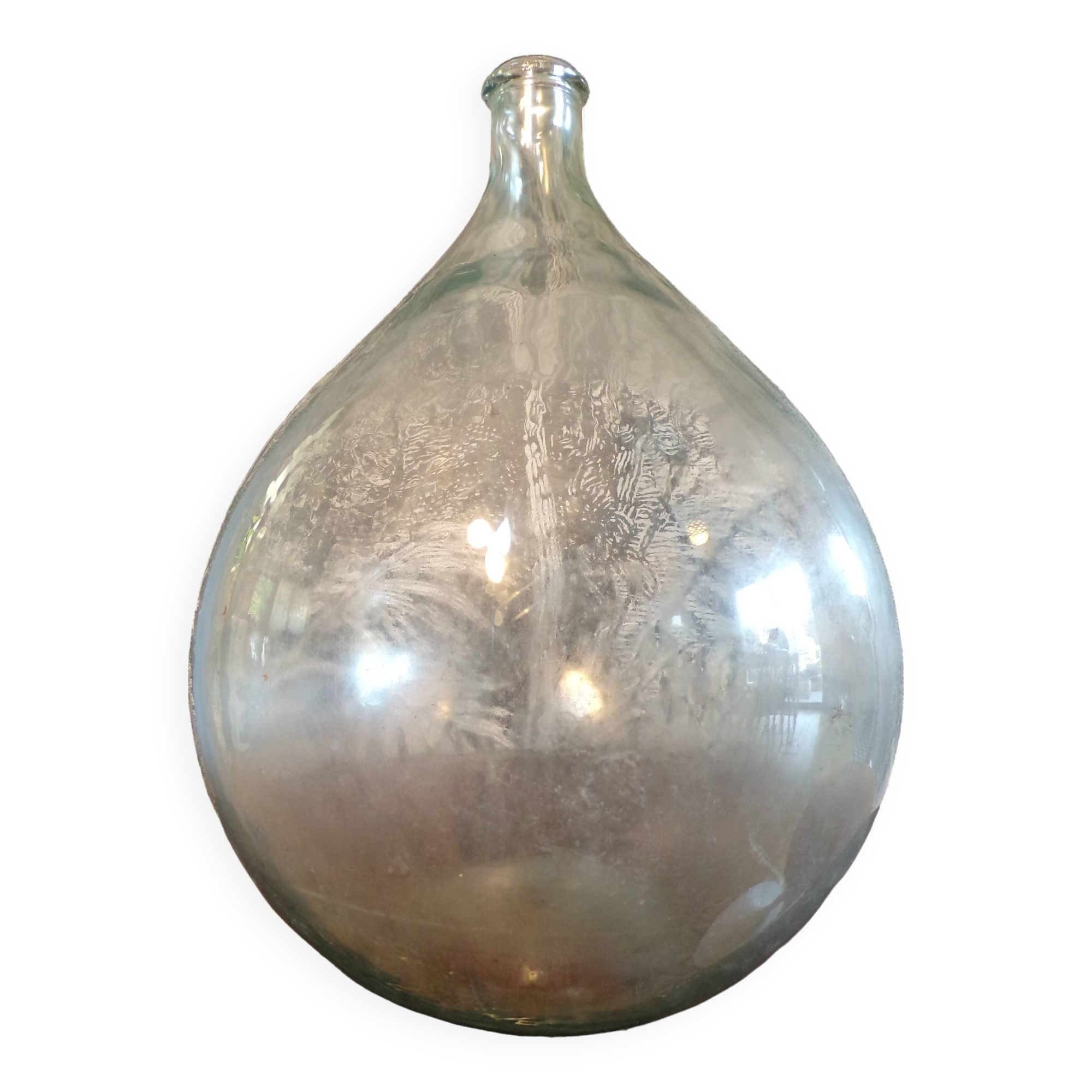 Dame Jeanne white glass 20L