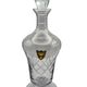 Crystal service from Fains, matching wine carafe and water jug.