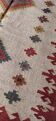 Kilim carpet in burlap and cotton - 120cm x 180cm