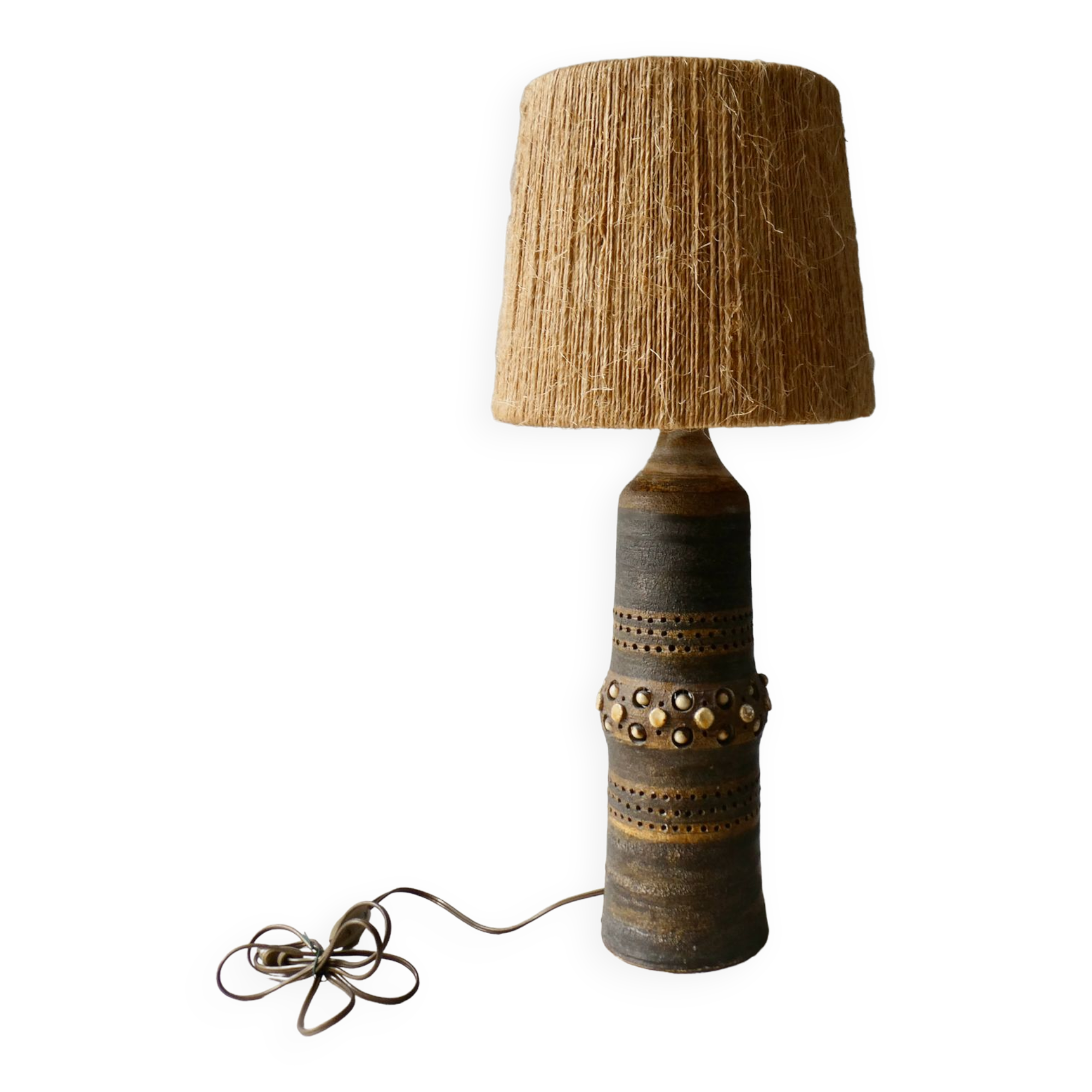 Ceramic lamp by Georges Pelletier, circa 1960