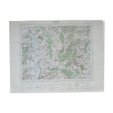 Vintage map of Uckange