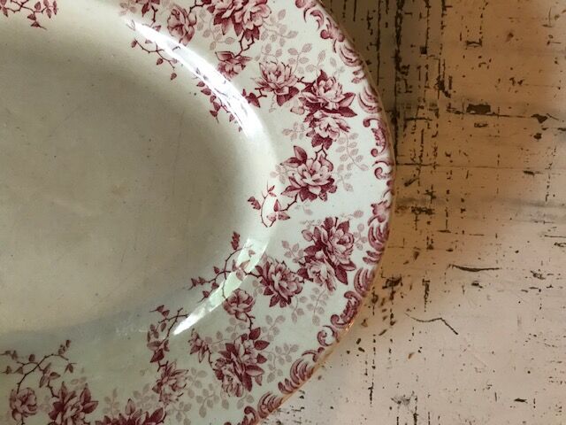 Royan-style oval terre de fer dish, workshop Boulenger Choisy the King