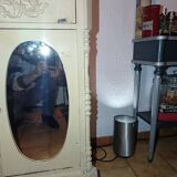 Mahogany sideboard "Napoleon III / Victorian style" from the Baroque period.