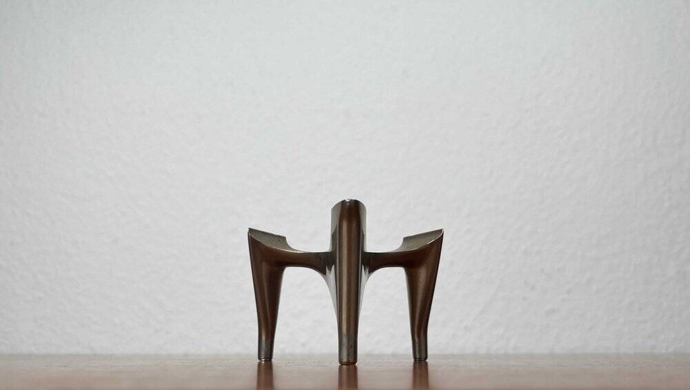 Vogelflug candle holder, German model from the mid-century space age by Hammonia Motard, 1960s.