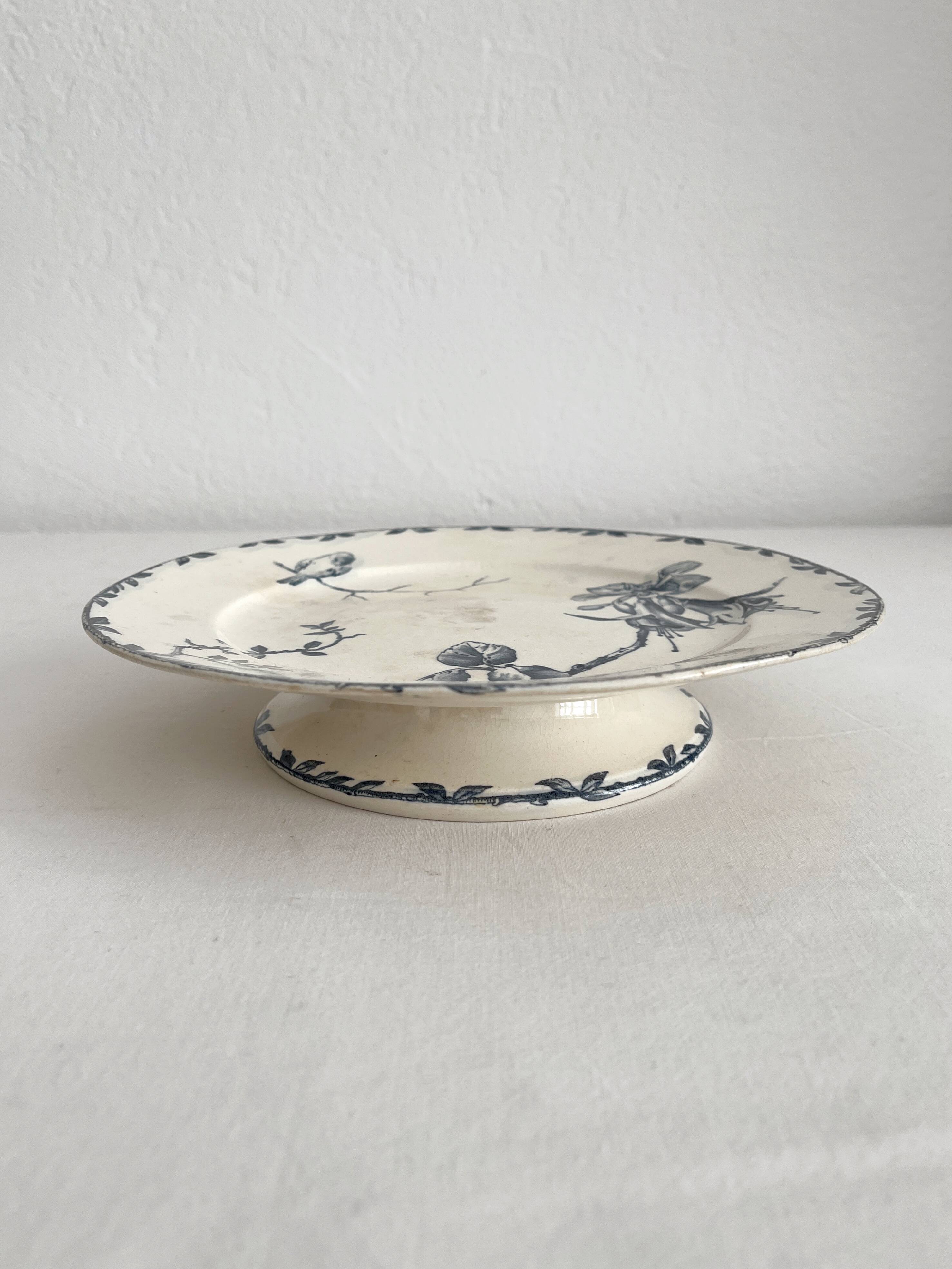 Low ironstone fruit bowl "Oxford" Choisy le Roi