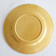 4 old flowered iron earth dessert plates