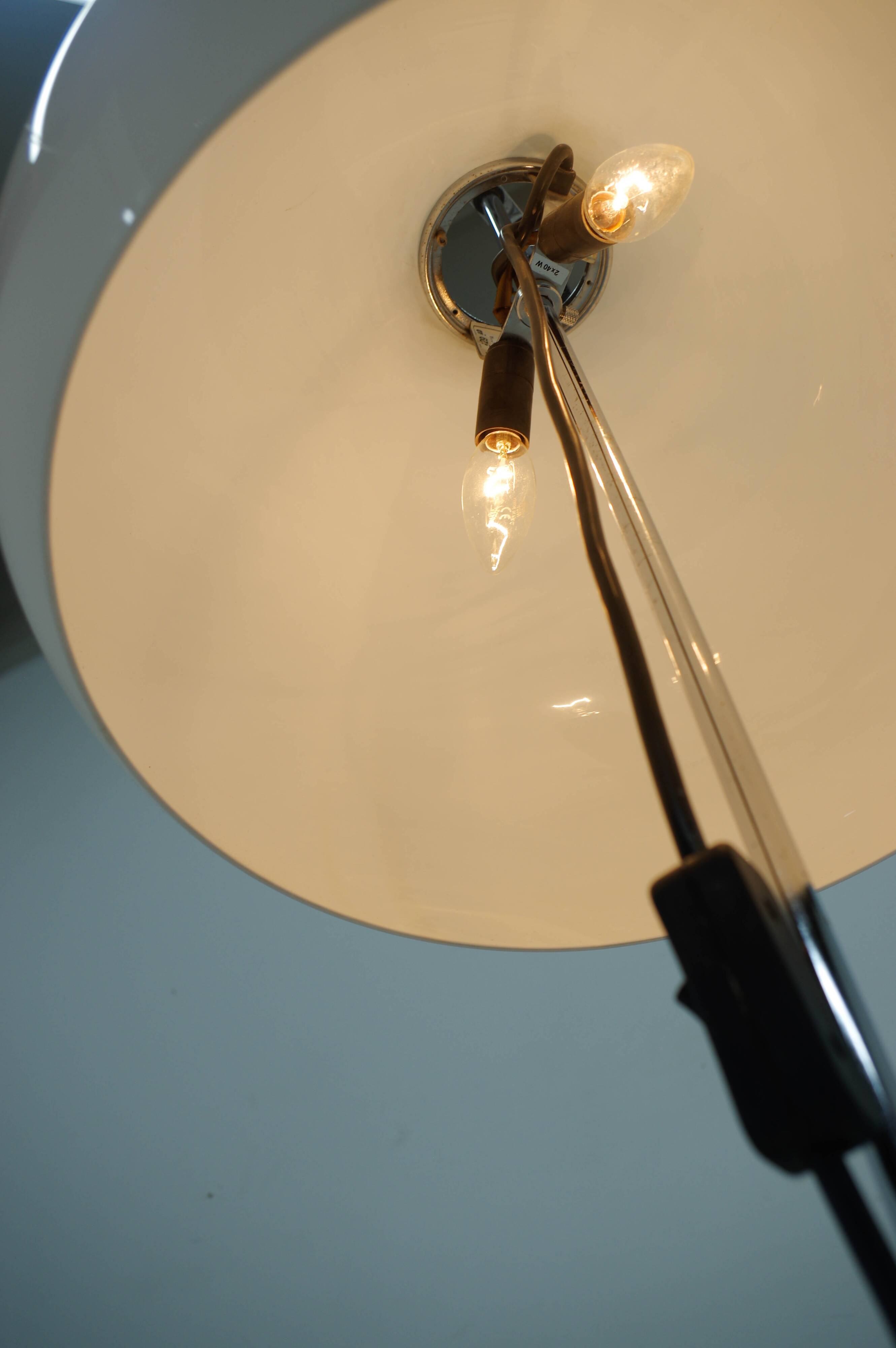 Mid-Century Adjustable Floor Lamp Designed by Guzzini for Meblo, 1970s